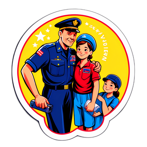 记录温暖时刻的贴纸