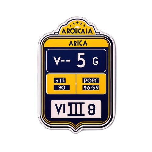 Sticker Skor Retro Arouca vs Porto
