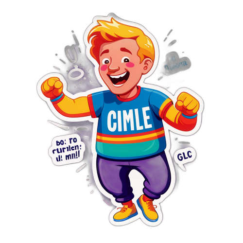 Elmer Møller Sticker med Motiverende Citater