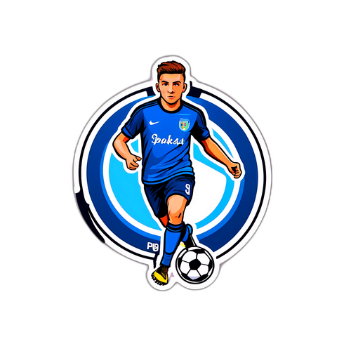 Stiker Progresi Keterampilan Sepak Bola