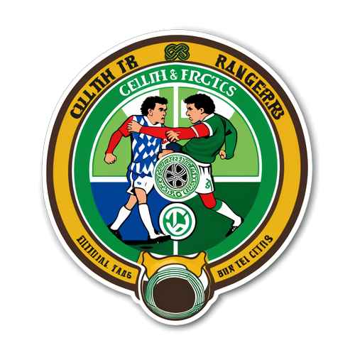 Old Firm Battle Sticker