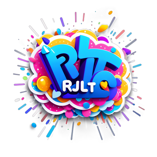 RTL Online jellemző házigazdája konfetti esőben, tele energiával és optimizmussal