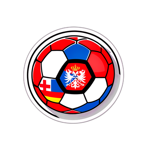 Fotbal cu culorile naționale ale Olandei și Maltei