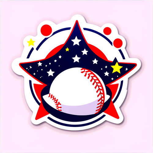 星々が輝く！勢和学園の甲子園参加を祝うシンプルデザイン