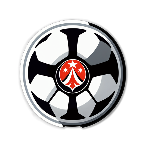 Beşiktaş Futbol Topu Sticker