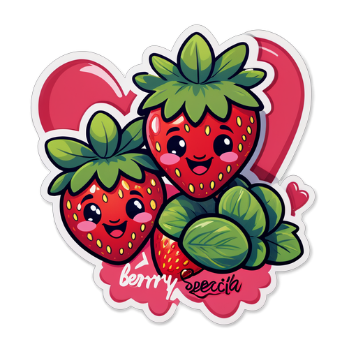 Berry Special Valentine Sticker