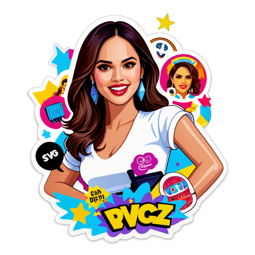 Sticker di Eiza González e Icone Cinematografiche