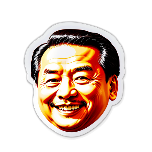 Caricatura lui Xi Jinping: Zâmbetul Chinezesc