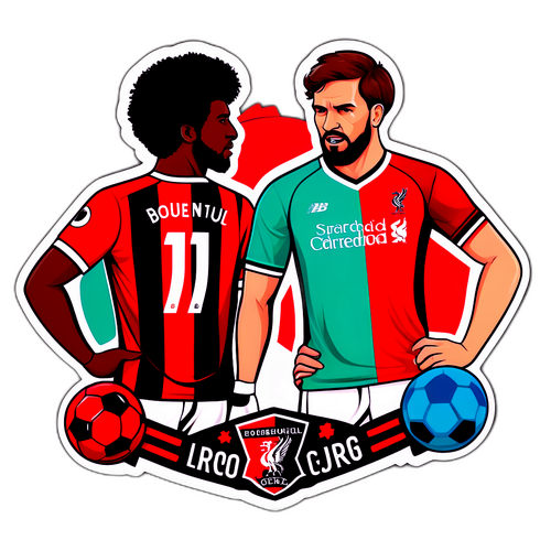 Design rivality mezi Liverpool a Bournemouth na fotbalových dresech