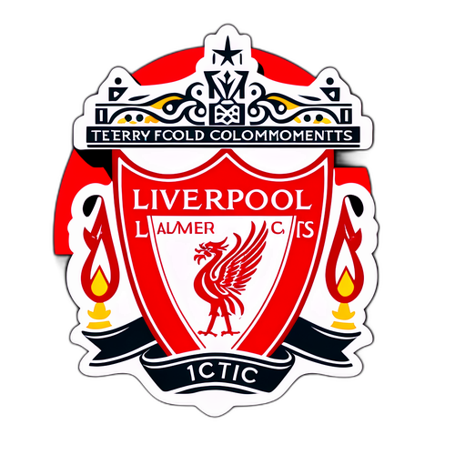 Bold Liverpool FC Klistermærke