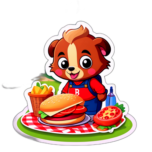 Wakikosi Wawili Wakiwa na Picnic Huzini