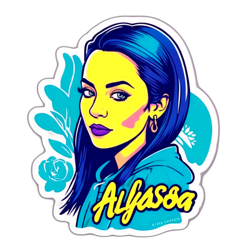 Artistikong Sticker ni Alyssa Ashcroft