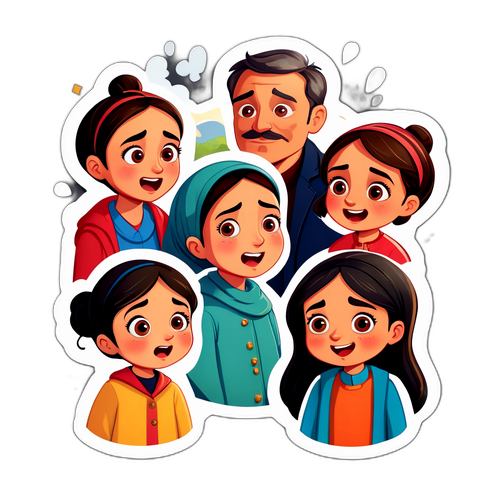 "Kızılcık Şerbeti" Duygusal An Illustration