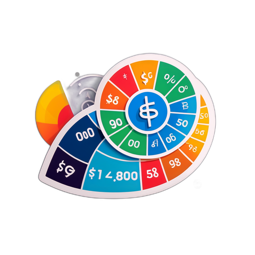 斐波那契指數主題貼紙