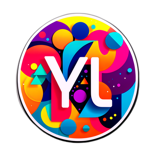 Минималистичный дизайн с буквами 'Yu'