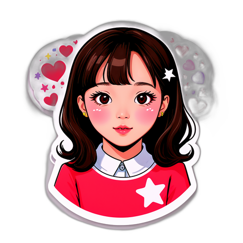 김세정 팬을 위한 스티커