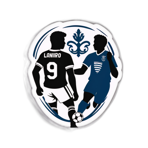 Sticker de la Rivalidad Lanús y Mineiro