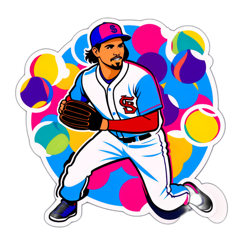 Dynamic Baseball Pose of Jarren Duran