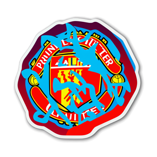 Sticker ontwerp ter ere van de Premier League