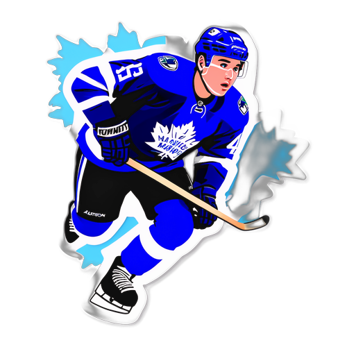 Kuvittele Auston Matthews jäällä