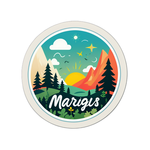 Etichetă cu mesaj motivațional