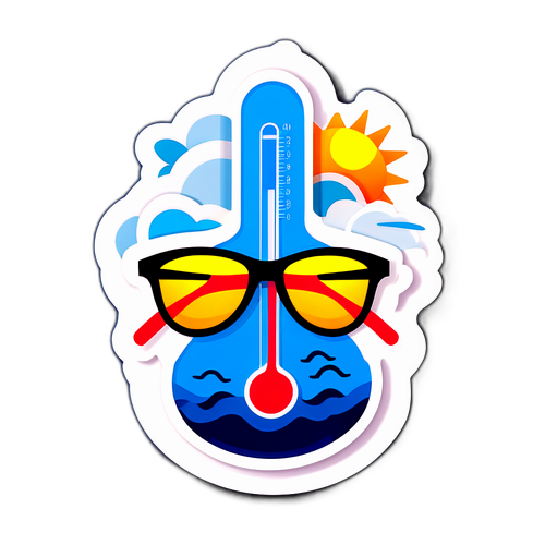 Sticker para sa Mainit na Panahon