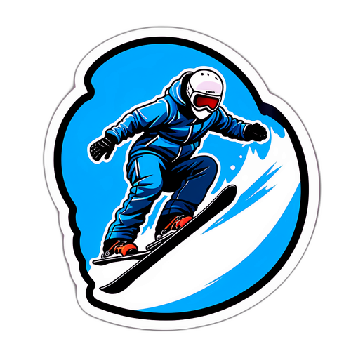 Momento Emozionante dal Halfpipe di Snowboard