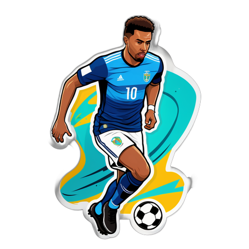 एंड्रे सैंटोस फुटबॉल खेलते हुए