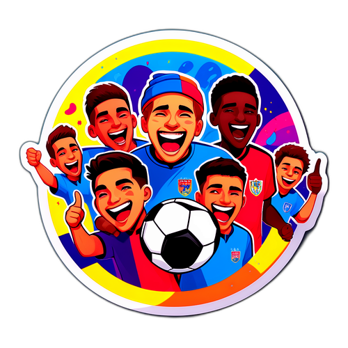 Sticker de Aficionados al Fútbol