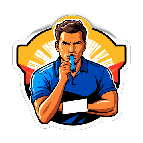 Coach Motivateur avec sifflet