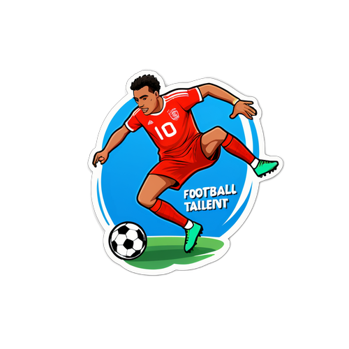 Stiker Pemain Sepak Bola