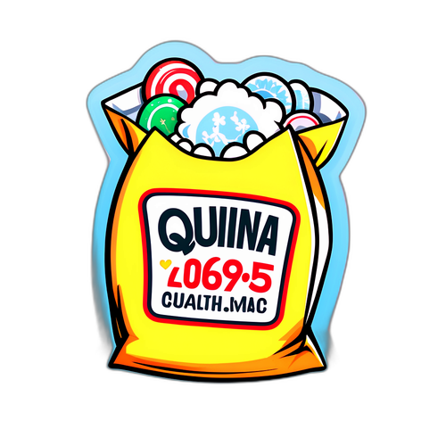 Adesivo Quina 6765 - Sacola da Sorte