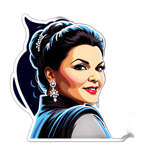 Anna Netrebko auf der Bühne