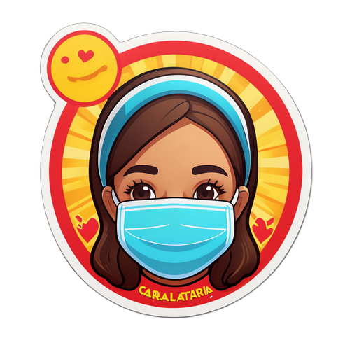 Desain Stiker Komunitas Menerima Bansos