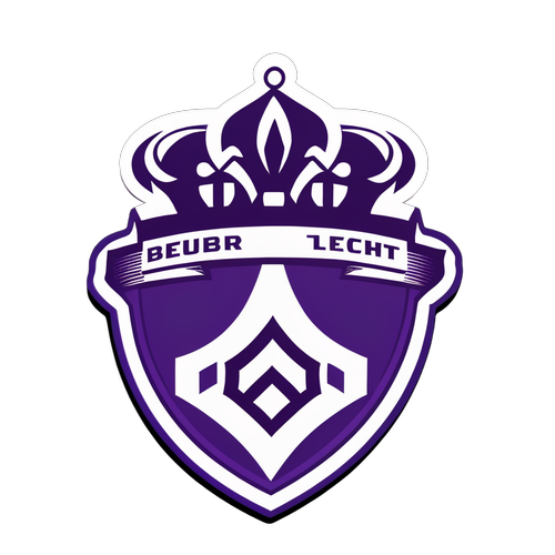 Sticker van de Rivaliteit tussen Anderlecht en Beerschot