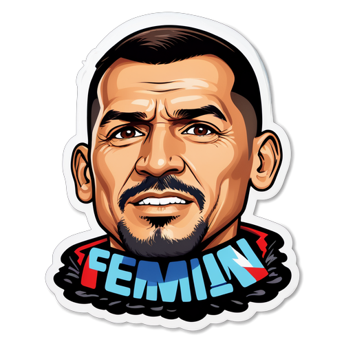 Portrait naklejki Fermin Lopez