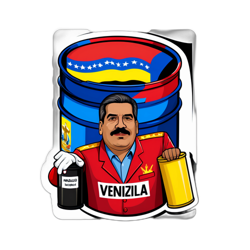 Nicolás Maduro Political Cartoon