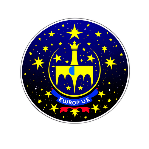 Stiker Minimalis Liga Europa