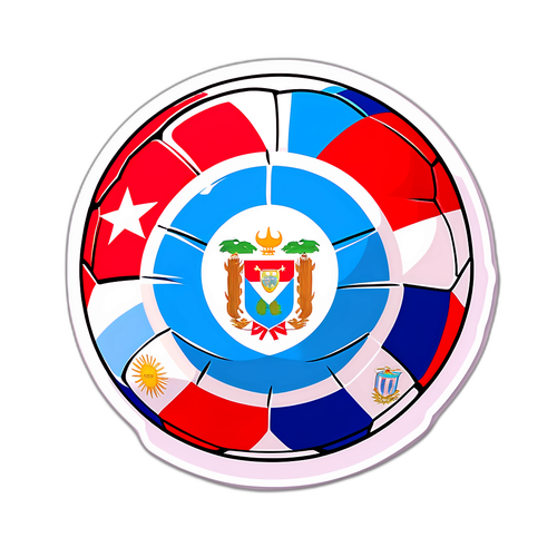 Stiker Persatuan Sepak Bola Puerto Rico dan Argentina