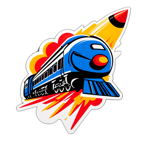 Adesivo Ferroviário: Velocidade e Potência