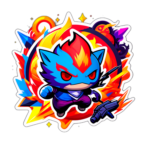 Masiglang Sticker ng Garena