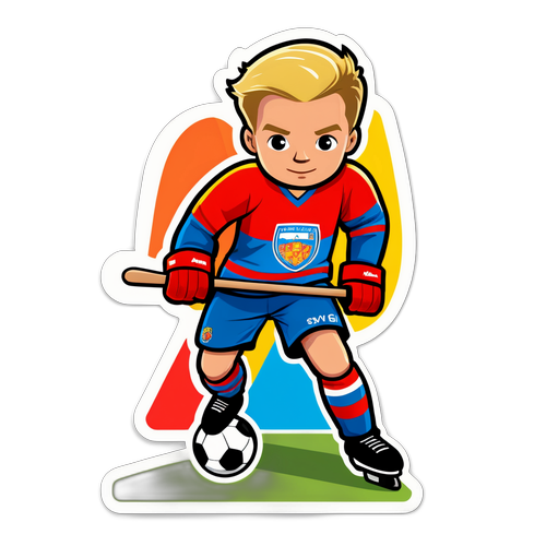 Illustrera Mikael Appelgren i aktion