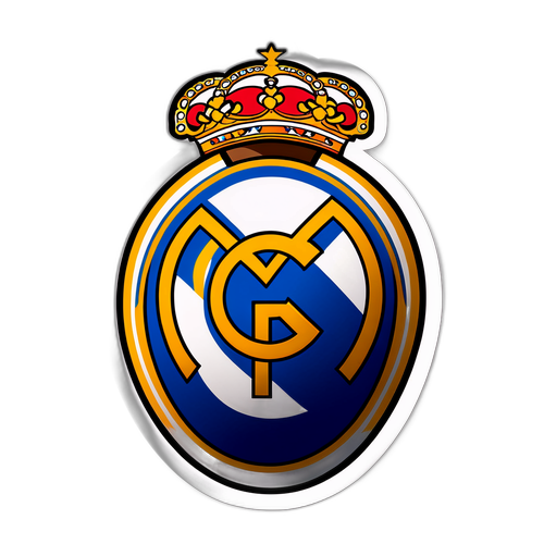 Autocolant Fotbal Real Madrid