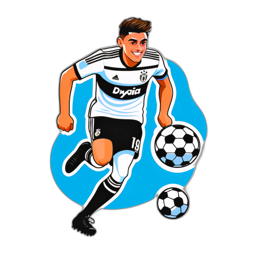Desenho Dinâmico de Dybala
