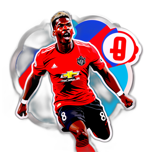 Paul Pogba Akisherehekea Goli