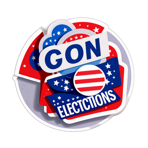 สติกเกอร์การเลือกตั้งจากคณะกรรมการการเลือกตั้ง