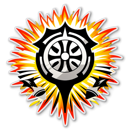 Escudo do Corinthians com Fundo de Torcida