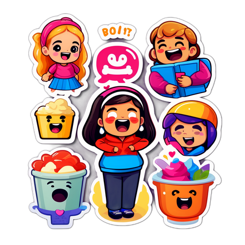 当代互联网文化表情贴纸