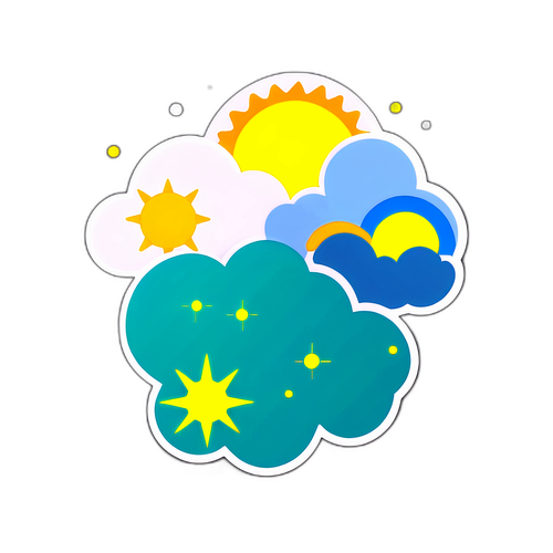 Stiker Ramalan Cuaca Hari Ini