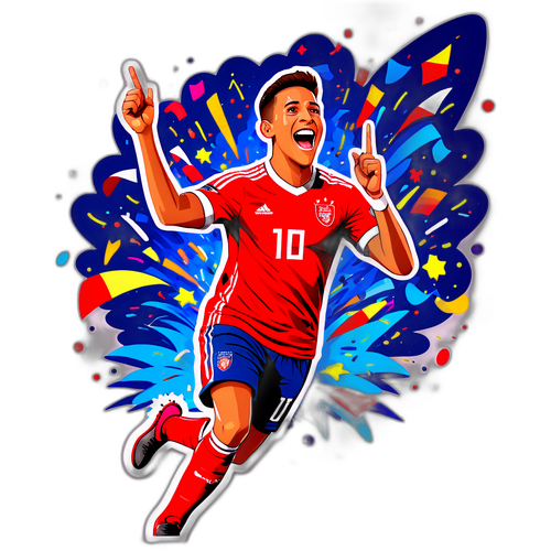 Stiker Kemenangan Olahraga Alexis